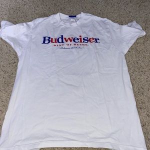 budweiser shirt